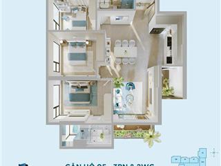 Duy nhất bán căn góc 3 phòng ngủ mã 05 giá tốt sắp nhận bàn giao