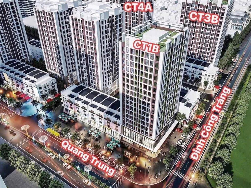 Bán căn hộ 3pn chung cư dầu khí quang trung ct3b view đinh tiên hoàng 32m