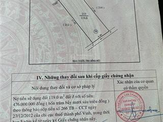 Bán đất hà huy tập sát ngay đường lê doãn sửu hiếm lô bán
