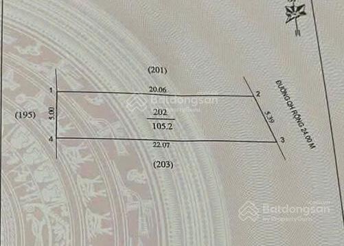 Bán đất đường ngô gia tự 24m  quán bàu