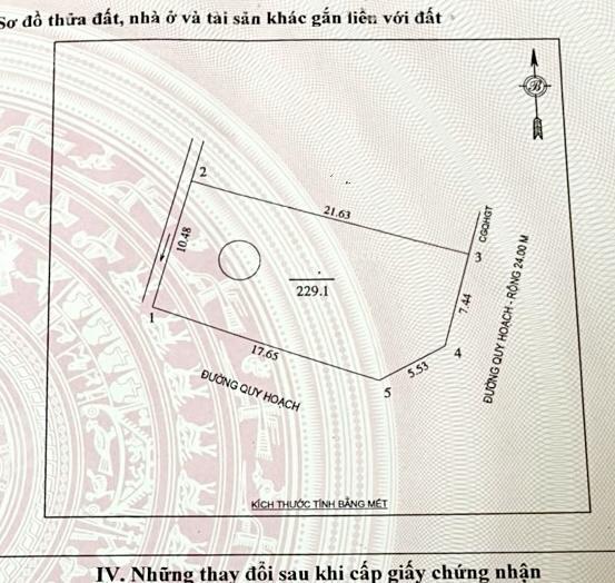 Đất đấu giá khối 1 vinh tân, tp vinh. lô góc đẹp, lối 2 đường 8b, đường 24m