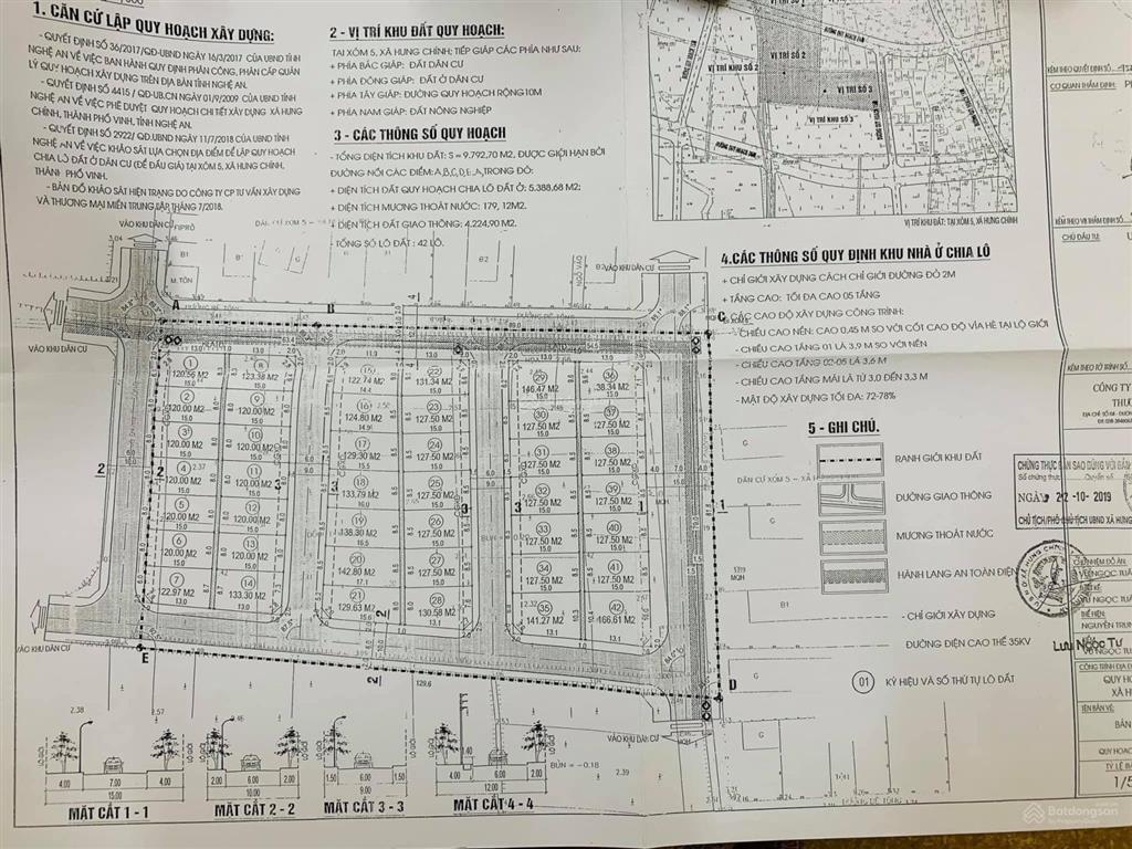 Bán lô góc đẹp khu đấu giá hưng chính mới giá tốt khu vực đường 12m đối diện công viên