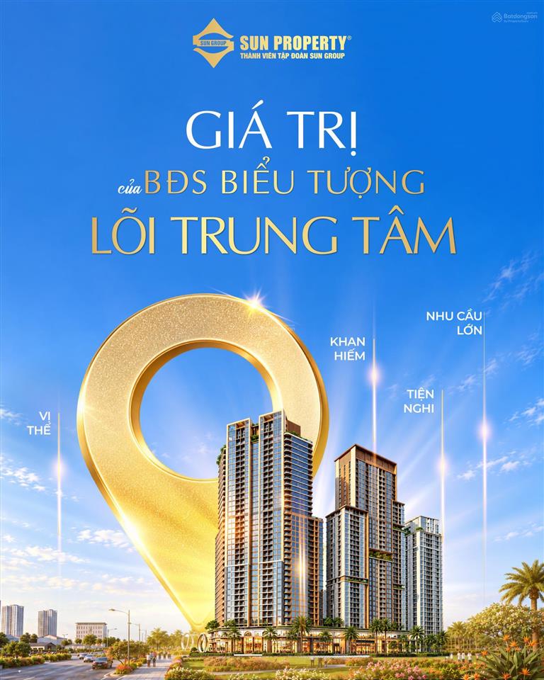 Ra mắt chung cư cao cấp của sun glory residence với nhiều tiện ích cao cấp lần đầu tại vinh