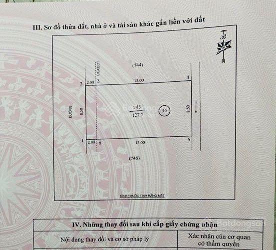 Cần tiền bán lô đất khu đấu giá xóm 5 hưng chính, giá mềm nhất khu vực đường rải thảm 15m