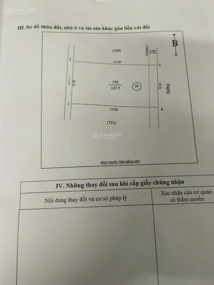 Cần tiền bán lô đất khu đấu giá xóm 5 hưng chính, giá mềm nhất khu vực đường rải thảm 15m