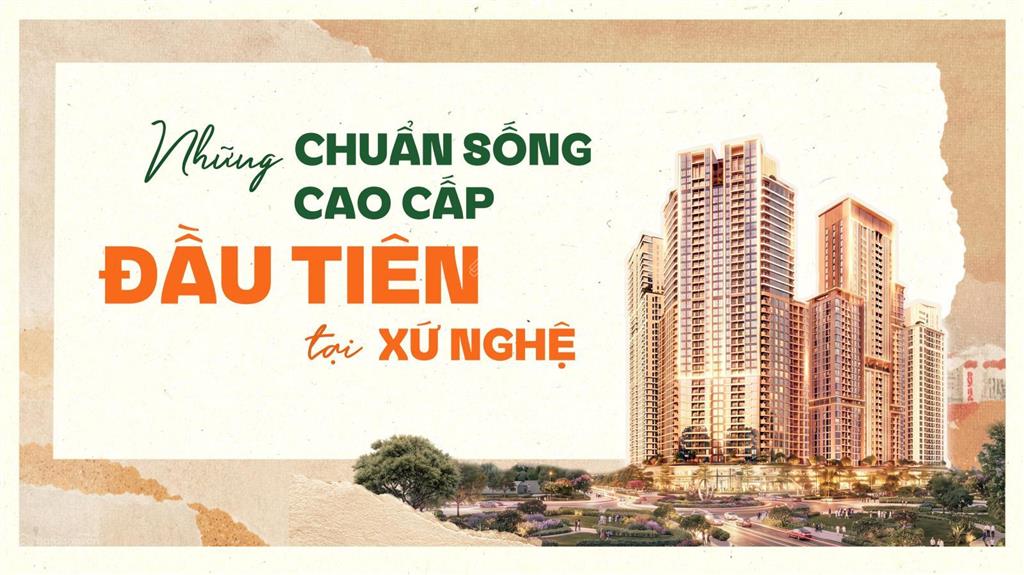 Sun glory residence  biểu tượng sống tinh hoa xứ nghệ