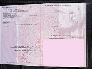 Cần bán 1.223m2, giá chỉ 1.56 tỷ, tp hồ chí minh (x. ngãi giao, brvũng tàu), đất 3 mặt tiền đường