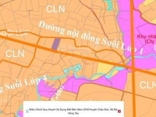 Bán gấp 1.223m2 giá 1.56 tỷ, tp. hồ chí minh,(x. nghĩa giao, bà rịa  vt), có 3 mặt tiền đường lớn