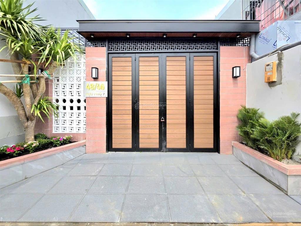 Bán nhà 121.3m2, nhà bè, 2 tầng, gần huỳnh tấn phát, 5,5m ngang, 4pn, 1pt, full nội thất, 7,25 tỷ