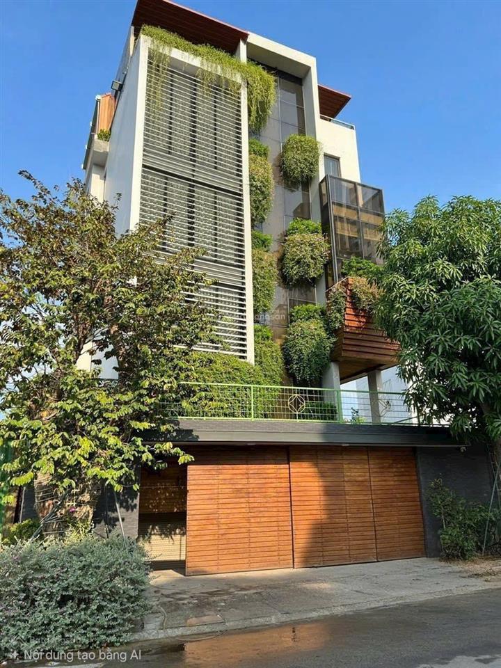 Bán biệt thự, quận 7, kế phú mỹ hưng, đường nguyễn lương bằng, 278m2  4 tầng, 12m x 14m nở hậu 15m