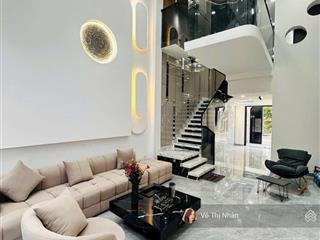 Nhà đẹp đón tết  4 tầng cách phạm văn đồng 70m  đường xe hơi tránh  full nội thất cao cấp