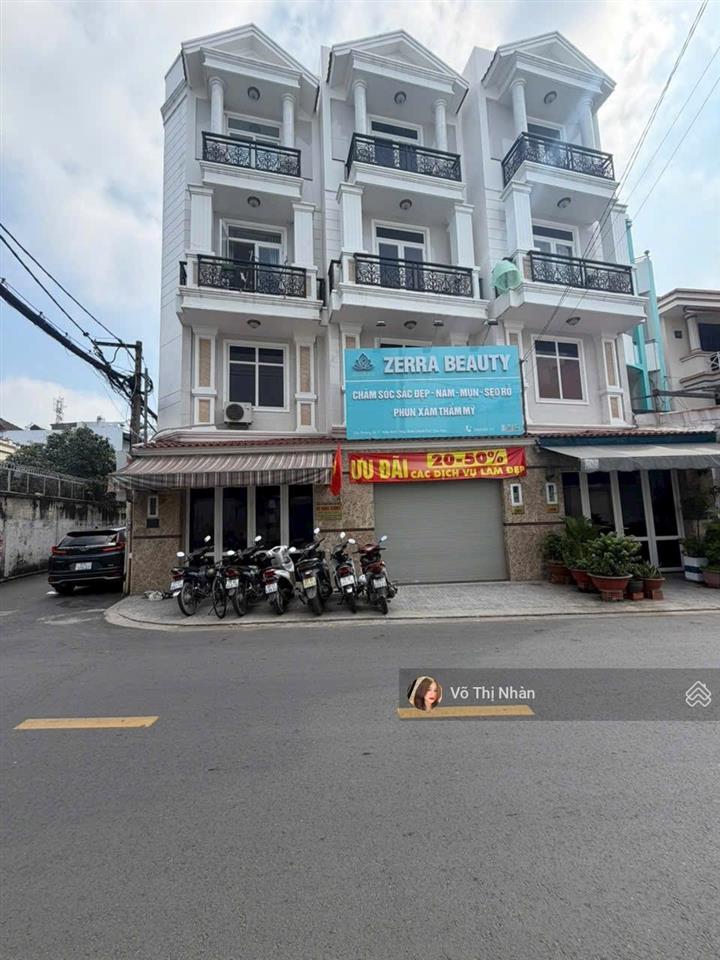 Nhà 4 tầng góc 2 mt đường 17 khu bên sông  phạm văn đồng  đường 10m  giá chỉ 13.5 tỷ