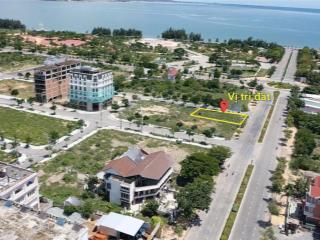 Bán lô góc thổ cư 408m2, mặt tiền 16/4, ngay vòng xoay công viên biển bình sơn, 85tr/m2 cực đẹp