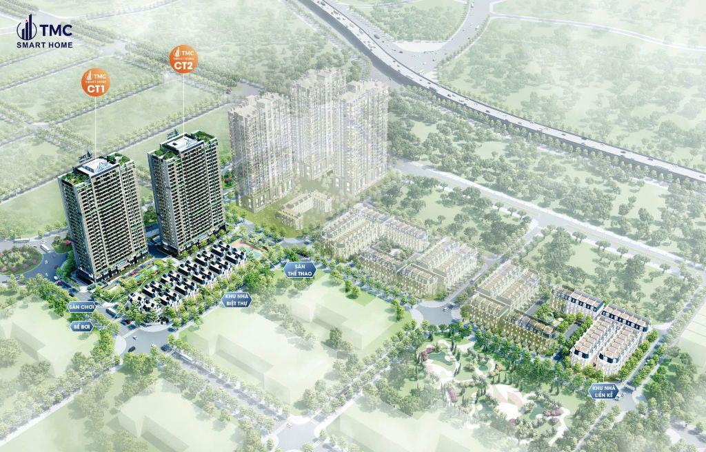 Bán căn 2PN 69m2 dự án TMC Smarthome Cổ Nhuế. 9 tỷ nhận nhà 2027