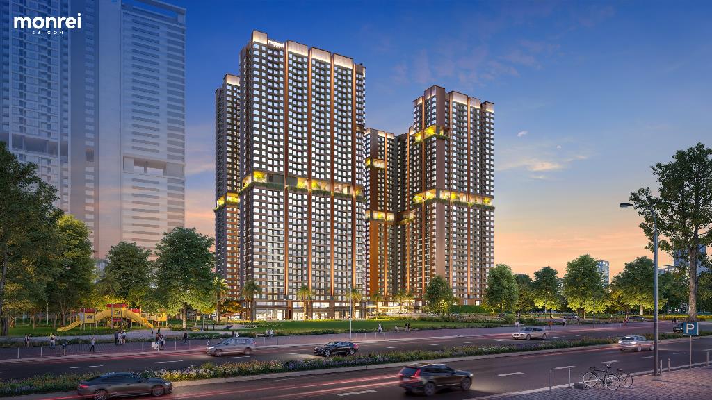 Quỹ căn Stu-2PN-3PN Monrei Sài Gòn - Trả 235 Triệu (15%) HTLS 0% ân hạn nợ gốc 5 năm