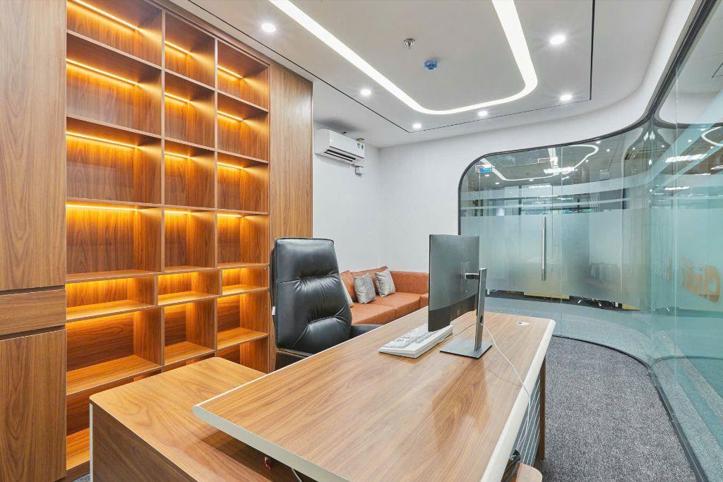 Bán 537m2 sàn văn phòng Mỹ Đình Plaza 2 full nội thất đẹp vào vận hành luôn