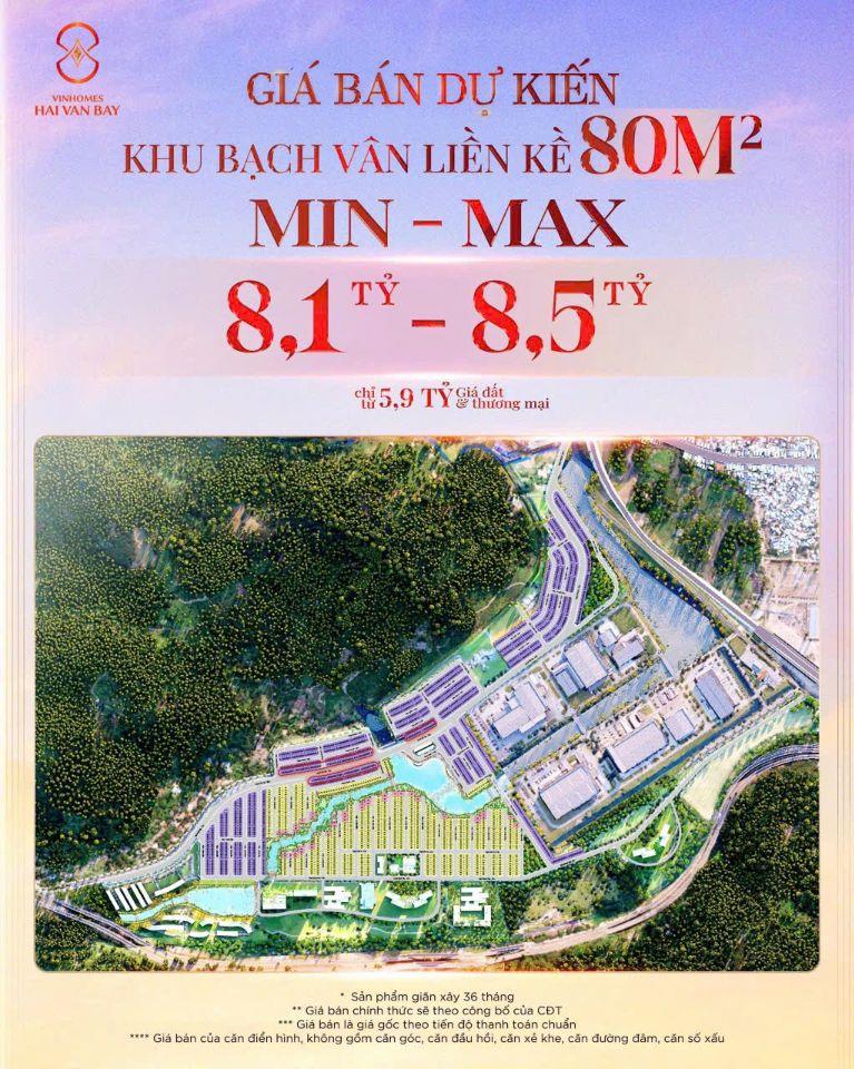 Bán nhà phố dự án làng vân đà nẵng giá chỉ từ 5ty2/căn thanh toán giãn 36 tháng 