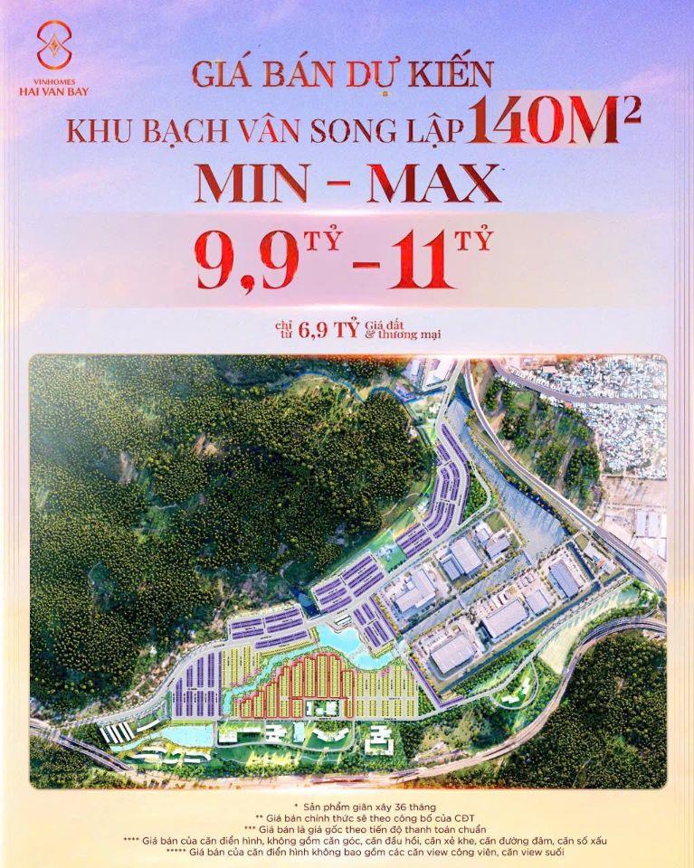 Bán nhà phố dự án làng vân đà nẵng giá chỉ từ 5ty2/căn thanh toán giãn 36 tháng 