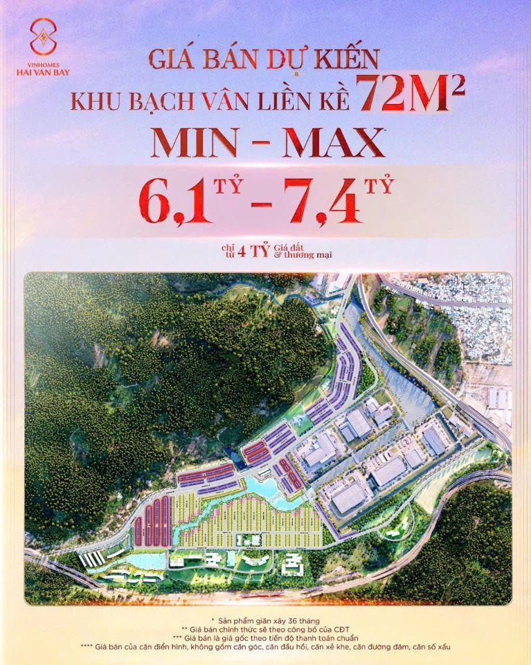 Bán nhà phố dự án làng vân đà nẵng giá chỉ từ 5ty2/căn thanh toán giãn 36 tháng 