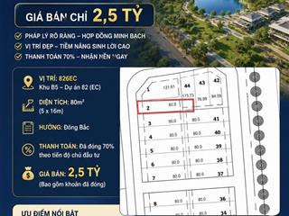 Bán lỗ nền đất 826ec, 5x18, xây dựng 4 tầng, quý hoạch định bài bản giao nền ngay khi thành toán đủ