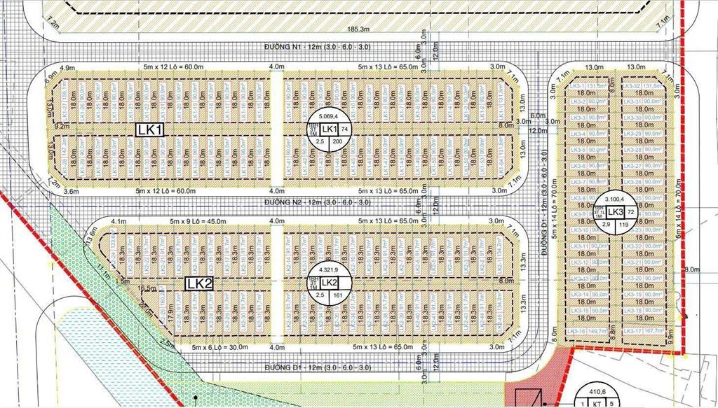 Lô góc hông riverside complex q7. 91,3m, xây dựng 1 hầm, 3 tấm, giá từ 88,5 tỷ