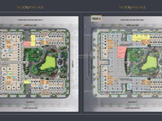 Bán shophouse victoria village thạnh mỹ lợi, mặt tiền lâm quang ky, giá 9,2 tỷ