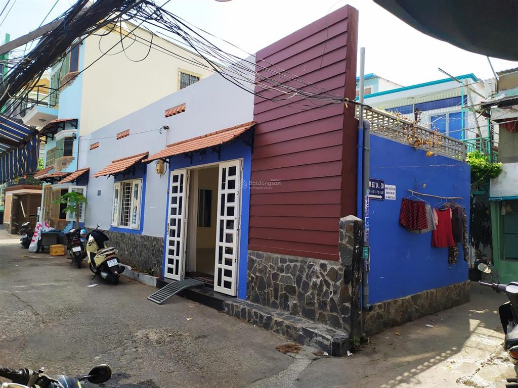 Bán nhà hẻm 97 đường ung văn khiêm, p. thạnh mỹ tây, sổ hồng, giá 8,5 tỷ (tl)