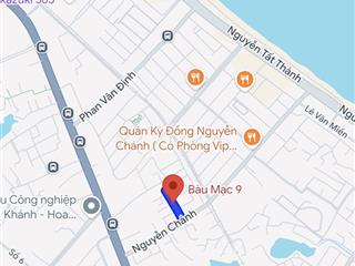 Chính chủ bán  lô góc đường bầu mạc 9 đi bộ ra biển nguyễn tất thành 127m2 ngang 6,7m chỉ 6,x