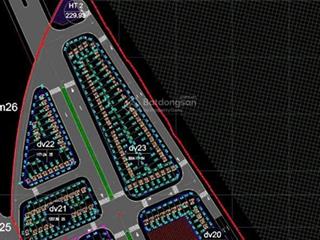 Lô góc mặt đường đôi 24m khu b yên nghĩa. ngã tư chân chung cư ct1.2.3 yên nghĩa.  em vinh