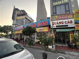 Mặt vườn hoa cực thoáng, sử dụng 2 vỉa hè. trục chính kinh doanh. dịch vụ la khê hà đông