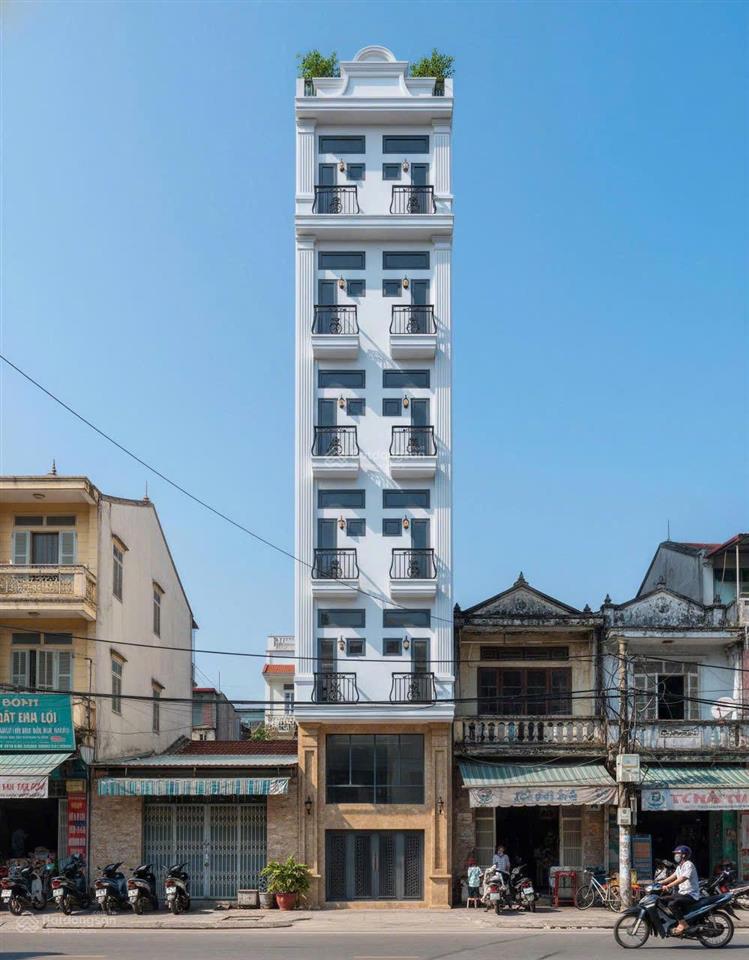 Chỉ 15,6 tỷ nhà oto đỗ cách nhà 100m. nguyễn văn trỗi  mỗ lao. 6 tầng 16 phòng 70 triệu