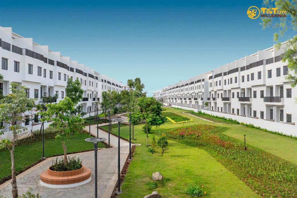 Bán căn nhà phố số alk.09 ngay hồ bơi và trường mầm non dự án t&t city millennia