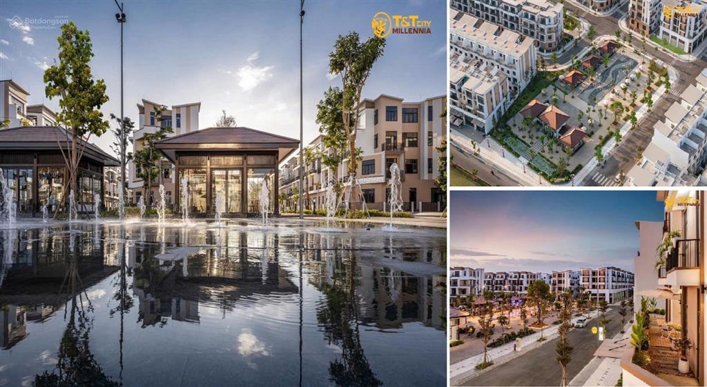 Bán căn nhà phố số alk.09 ngay hồ bơi và trường mầm non dự án t&t city millennia