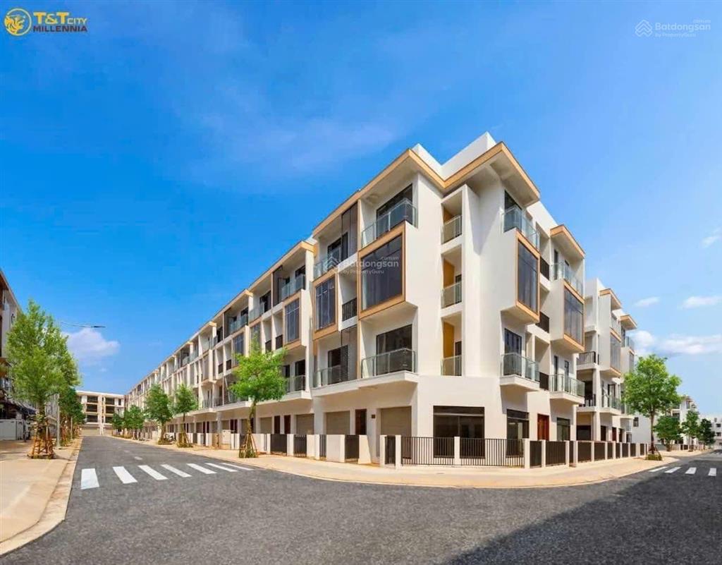 Bán căn shophouse t&t city millennia 120m2, đối diện trường liên cấp fpt long an
