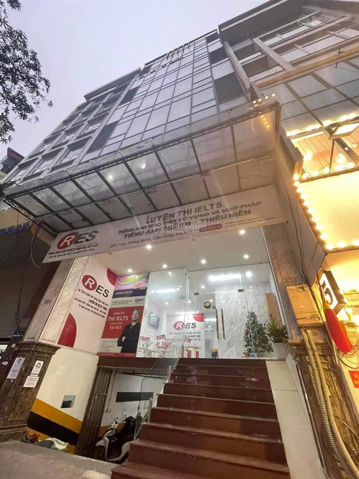 Mp trần đăng ninh  9 tầng 1 hầm  mặt tiền 7m  vỉa hè  kdvp.