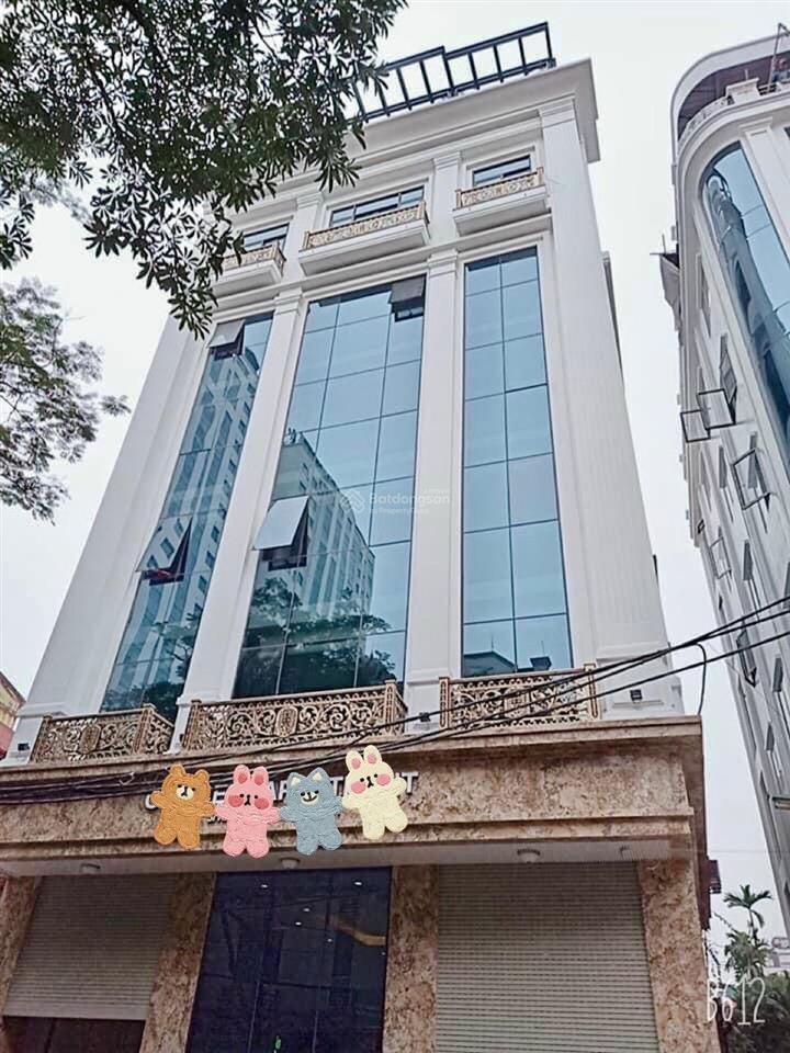 Mp lê thanh nghị  9 tầng 1 hầm  vỉa hè rộng  kdvp  dòng tiền 300tr/tháng.