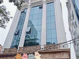 Mp lê thanh nghị  9 tầng 1 hầm  vỉa hè rộng  kdvp  dòng tiền 300tr/tháng.