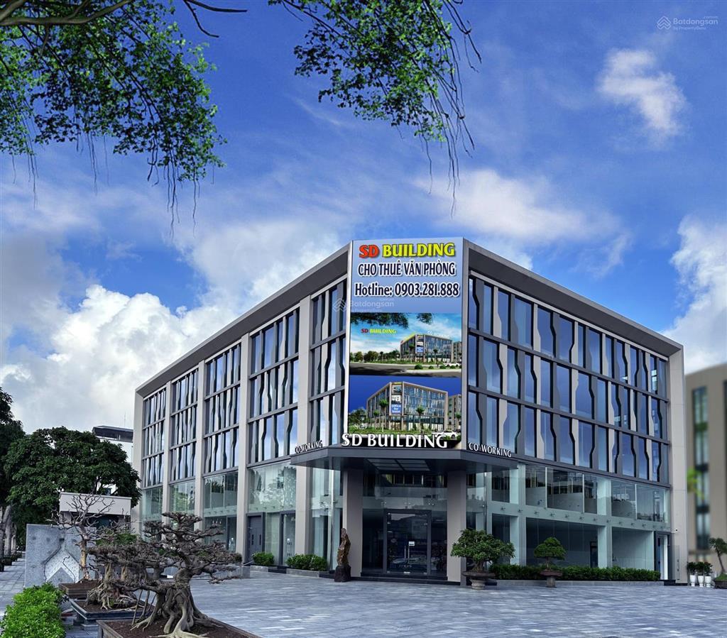 Tòa nhà văn phòng sd building dt đa dạng từ 10  930m2, đầy đủ trang thiết bị, nội thất, tiện nghi
