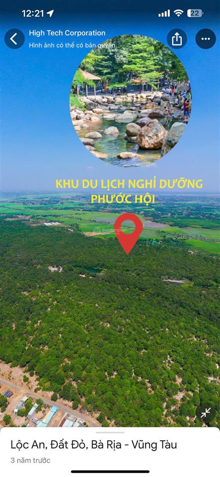 Bán lô đất độc bản nghỉ dưỡng cao cấp tại ven biển phước hải, tphcm