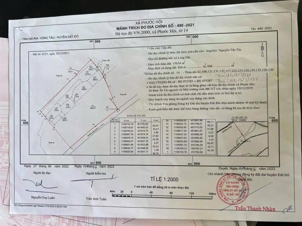 Bán lô đất độc bản nghỉ dưỡng cao cấp tại ven biển phước hải, tphcm