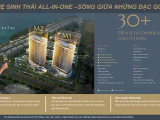 Hàng hiếm 1 căn duy nhất 1pn còn sót lại  the meridian da nang  view sông hàn  chỉ 4 tỷ 2xx