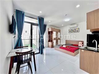 Phòng xinh studio balcony  thang máy, an ninh, tiện nghi đầy đủ  ngay phan đăng lưu, cv phú nhuận