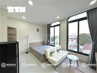 Khai trương  căn hộ view đường lớn cực chill, máy giặt riêng, thang máy  gần ngã tư hàng xanh