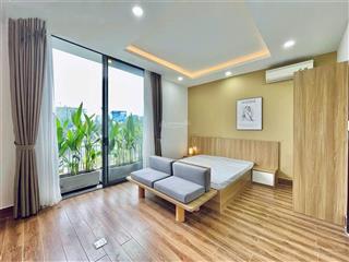 1pn  bancol xanh mát  nhà mới, nội thất hiện đại, khu yên tĩnh  ngay vòng xoay điện biên phủ