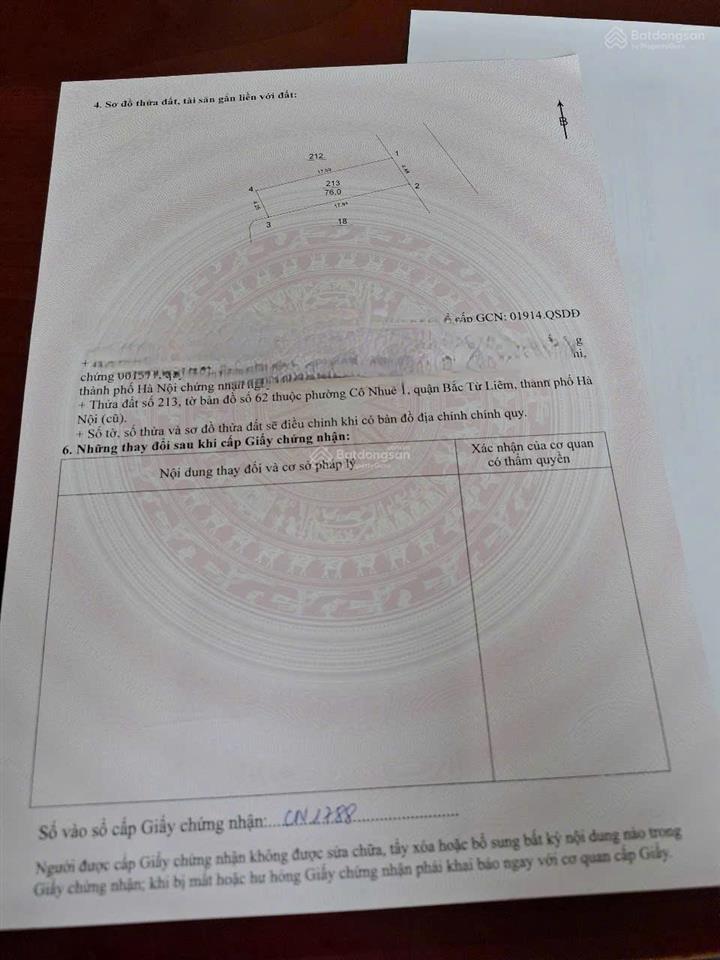 Chủ ngộp bank bán siêu phẩm mặt phố trần cung, cầu giấy 76m2, mặt tiền 4.5m. giá hơn 200t/m2 còn tl