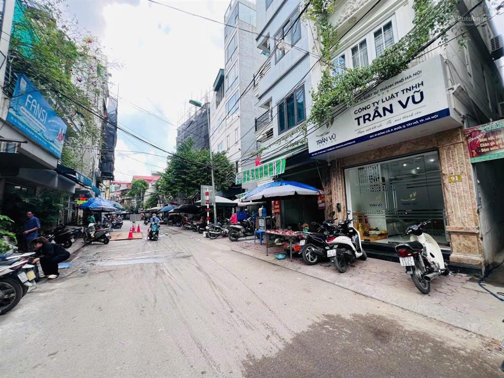 Bán chdv 55m2, 1 nhà ra phố, 100m ra hồ tây, dòng tiền 60t/thang giá nhỉnh 200t/m2 thụy khuê,tây hồ
