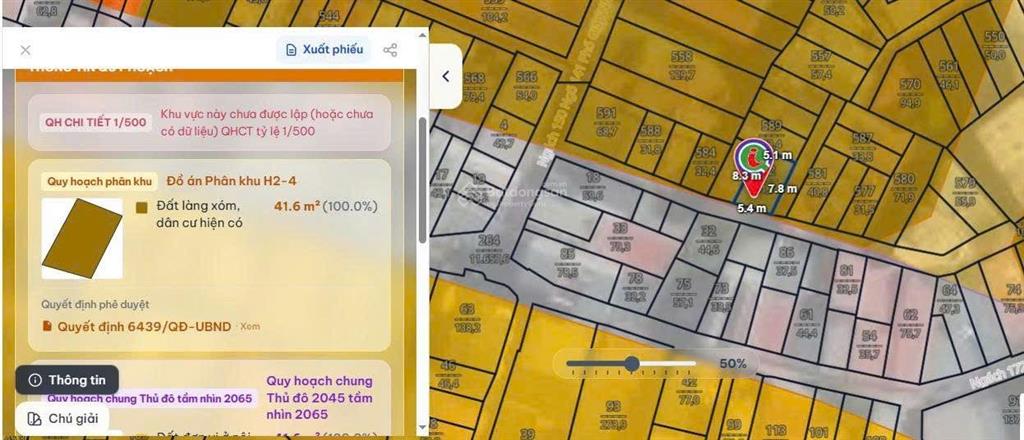Hàng kín giá đầu tư không quy hoạch. bán đất giáp nhị, hoàng mai 42m2, ngõ thông ô tô vào đất