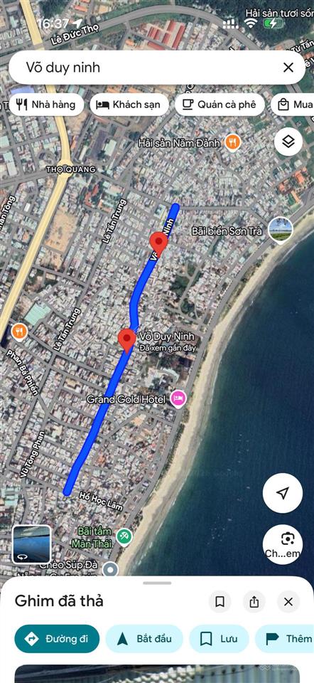 Kẹt tiền phải bán gấp lô đất sát biển duy nhất rẻ nhất thị trường giá đầu tư võ duy ninh đà nẵng