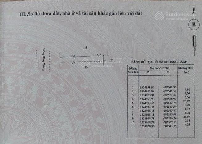 Chính chủ bán lô đất mặt tiền ql1a (đường hùng vương), tdp mỹ ca, p. cam nghĩa, tp. cam ranh