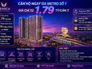Thanh toán chỉ 6 triệu/tháng sở hữu căn hộ ngay ga metro thuộc tp.hcm
